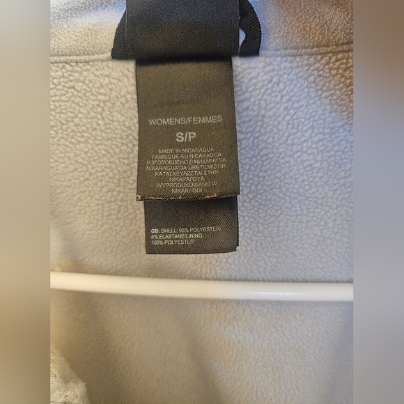 The North Face Jacket, Lined Fleece, Wind Resistant, Light Gray, Size Small - Picture 4 of 5